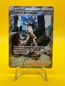 Cynthia‘s Ambition GG60/GG70 Galarian Gallery Crown Zenith Pokemon TCG (NM) - Image 1