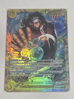 Bartholomew Kuma SEC OP12-119 Legacy of the Master One Piece English NM - Image 1