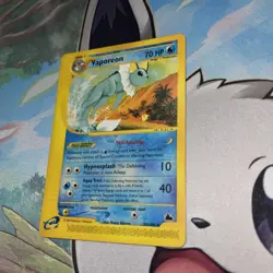 Vaporeon 33/144 Pokemon-e: Skyridge Non-Holo Rare WotC 2003 LP - Image 2