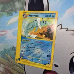 Vaporeon 33/144 Pokemon-e: Skyridge Non-Holo Rare WotC 2003 LP - Image 4