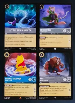 Disney Lorcana - Rise of the Floodborn - Base Singles 1-204 You Pick the Card - Image 1