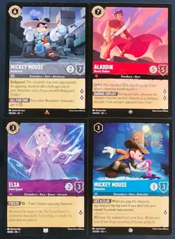 Disney Lorcana - The First Chapter - Base Singles 1-204 You Pick the Card - Image 1