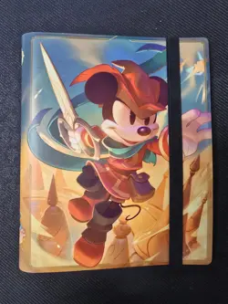 Lorcana: Fabled Collector Starter Set Binder Only Micky Mouse New - Image 1