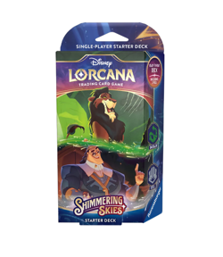 Disney Lorcana: Shimmering Skies Starter Deck (Emerald & Steel) - Image 1