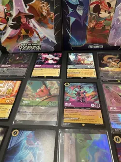 Disney Lorcana TCG : 100 Card Lot C/UC/R + BONUS FOIL! - Image 2