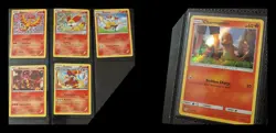 Pokemon Binder Collection Lot 450+ Cards & MORE | 1996 Vintage H/RH Rare Anniv. - Image 5