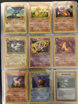 Vintage Pokemon Card Binder Collection Lot - 63 Cards - Holo Delta Species Rare! - Image 2