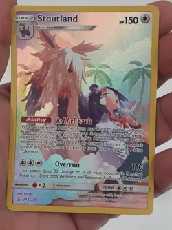 Pokemon Card Bundle With Binder & GX Holo Rare Cards Collection Lot Mixed Types - Image 3