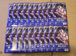 Lot of 20 - One Piece TCG The Azure Sea’s Seven Op-14 Sleeved Booster Pack - Image 1