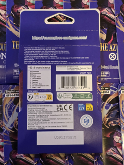 Lot of 20 - One Piece TCG The Azure Sea’s Seven Op-14 Sleeved Booster Pack - Image 2