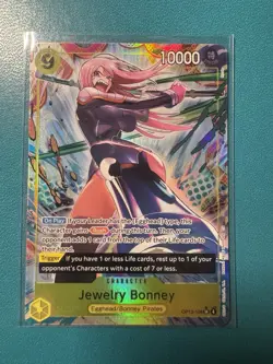 Jewelry Bonney (Alt Art) OP13-108 SR Carrying on His Will - ONE PIECE English - Image 1