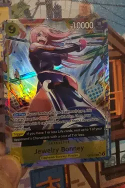 Jewelry Bonney (Alt Art) OP13-108 SR Carrying on His Will - ONE PIECE English - Image 1