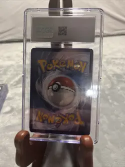Pokemon Rayquaza SWSH029 Cosmos Holo Black Star Promo CGC 9 Mint - Image 2