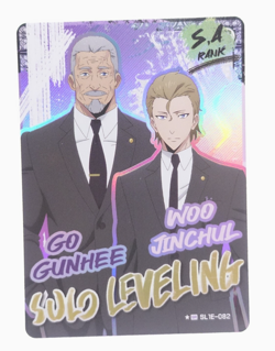 Mapniverse Solo Leveling Go Gunhee Woo Jinchul Alt Art Parallel SR SL1E-082 Card - Image 1