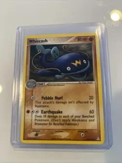 PSA 9 Whiscash 55/110 EX Holon Phantoms Reverse Holo Pokemon Card 2006 - Mint - Image 1