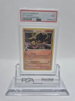 2006 Rayquaza 26/110 EX Holon Phantoms Delta Species Rare Pokemon PSA 9 MINT - Image 1