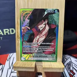 OP14-020 Dracule Mihawk Leader Alt Art One Piece TCG English Card - Image 2