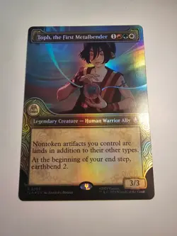 Toph, the First Metalbender (Showcase) NM Avatar: The Last Airbender Foil R 0353 - Image 1