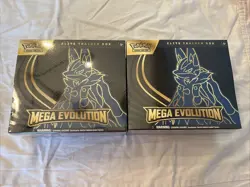 NEW, SEALED Pokemon Trading Card Game Mega Evolution Elite Trainer Box Lucario - Image 1