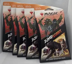 Magic the Gathering Card Game 2020 MTG Jumpstart booster pack lot 5x - Image 1