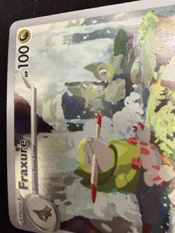 Fraxure 077/064 IR Illustration Rare Shrouded Fable Pokemon English Card (LP) - Image 5