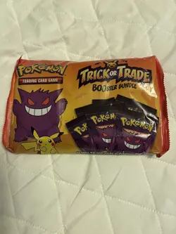 Nintendo Pokemon TCG BOOster Trick Or Trade Trading Card Game - 120 Cards - Image 1
