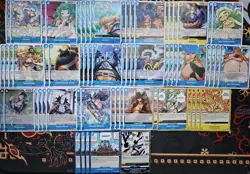 One Piece TCG OP14 Blue/Yellow Boa Hancock Deck + 60 Extra Cards - Image 2