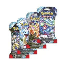 POKEMON TCG: Scarlet & Violet Stellar Crown BOOSTER PACK (1 PACK) - 10 Cards - Image 2
