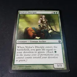MTG Theros Nylea's Disciple Common Card 167/249 - Image 1