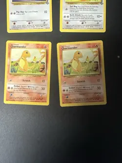 Pokemon Card Lot - Base Set Charmander, Eevee, Meowth, Bulbasaur + Foils! - Image 3