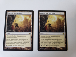 Emeria, the Sky Ruin 2x x2 Zendikar Regular MTG Magic the Gathering LP - Image 1