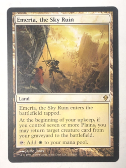 Emeria, the Sky Ruin 213/249 Zendikar MTG Magic the Gathering NM - Image 1