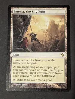 Emeria, The Sky Ruin Zendikar Magic the Gathering MtG (3 of 4) - Image 1