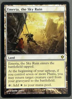 EMERIA, THE SKY RUIN --- MTG -- ZENDIKAR --- NM - Image 1