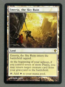 EMERIA, THE SKY RUIN --- MTG -- ZENDIKAR --- NM - Image 2