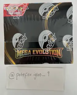Pokemon TCG Mega Evolution Booster Box (36 Booster Packs) - Brand New Sealed ✅ - Image 1
