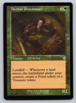 Tireless Provisioner Retro Frame - Modern Horizons 2 MTG - Image 1