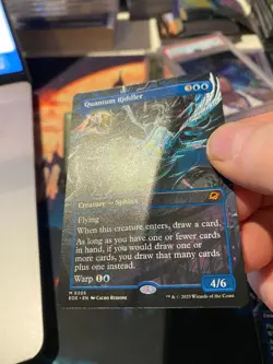 MTG Edge of Eternities Quantum Riddler Borderless x 2 (read) - Image 2