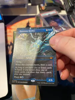 MTG Edge of Eternities Quantum Riddler Borderless x 2 (read) - Image 4