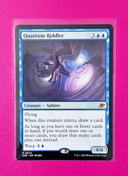 *Quantum Riddler* -Edge of Eternities (EOE) #72- Near Mint - Regular Rare - - Image 1