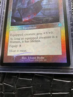 Butcher's Cleaver (Retro Frame) Innistrad Remastered Foil Uncommon NM MTG - Image 5