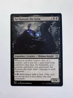 Syr Konrad, the Grim - MTG Zendikar Rising Commander - NM - Image 1