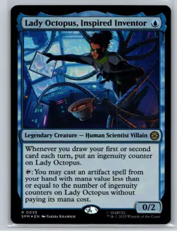 Magic: The Gathering - Spider-Man - Lady Octopus, Inspired Inventor - Foil Rare - Image 1