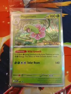 Pokemon TCG Mega Evolution Prerelease STAFF Promo Pack sealed - Image 1