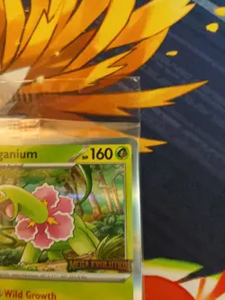 Pokemon TCG Mega Evolution Prerelease STAFF Promo Pack sealed - Image 3