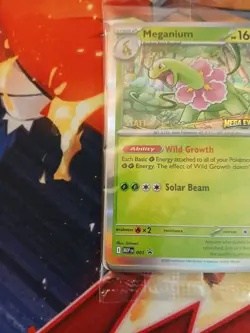 Pokemon TCG Mega Evolution Prerelease STAFF Promo Pack sealed - Image 5