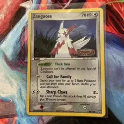 Zangoose Power Keepers Reverse Holo Card 25/108 Vintage Pokemon LP Near Mint - Image 1