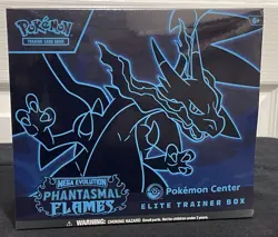 New Phantasmal Flames Pokemon Center Elite Trainer Box ETB Sealed - Image 1