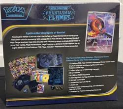 New Phantasmal Flames Pokemon Center Elite Trainer Box ETB Sealed - Image 2
