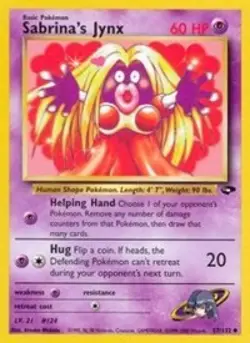 Pokemon Sabrina's Jynx (57/133) Gym Challenge NM - Image 1